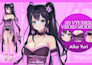 create 3d character models for vtuber, vrchat, vroid, anime, and 3d rigging